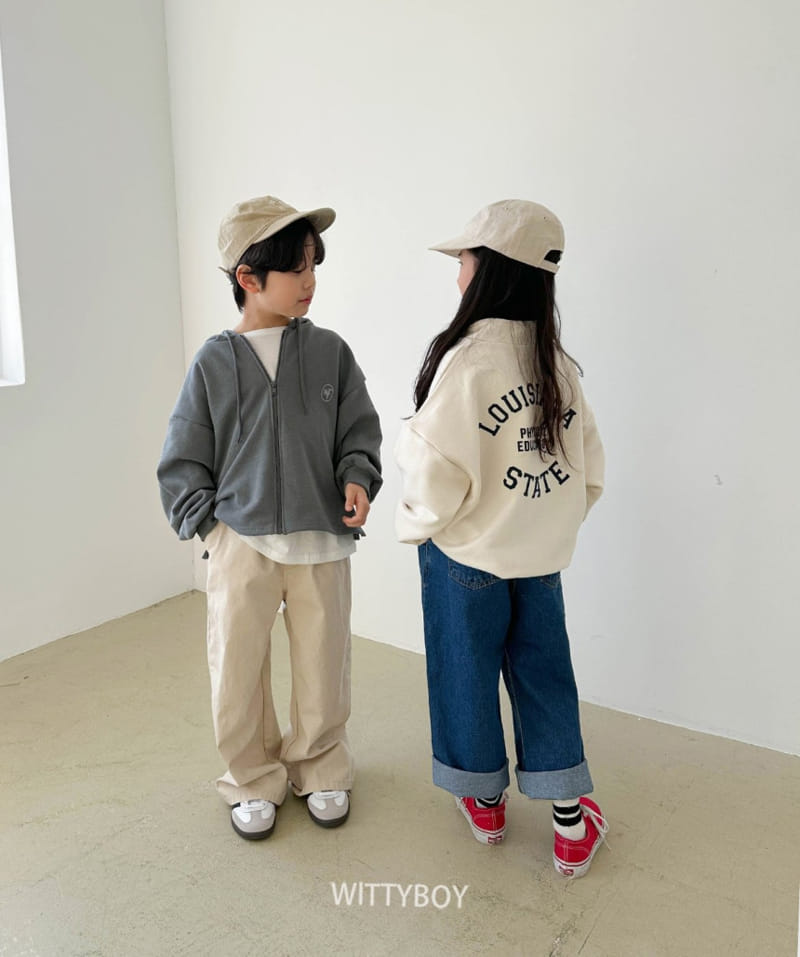 Witty Boy - Korean Children Fashion - #Kfashion4kids - Murphy Wide Pants - 11