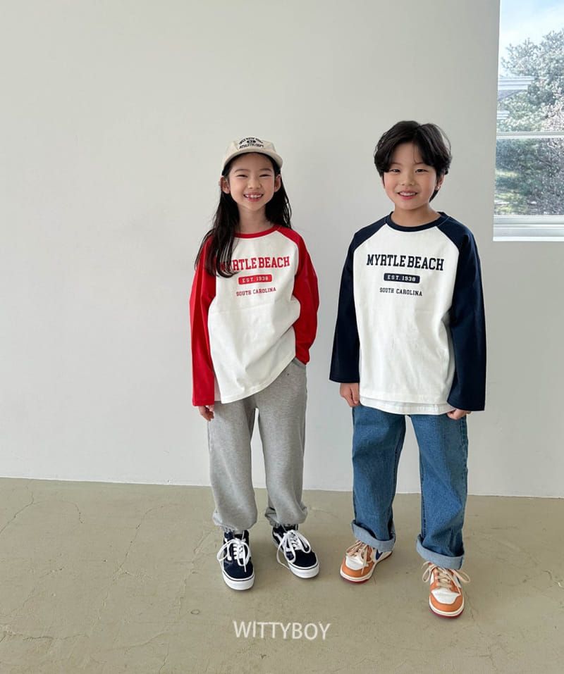 Witty Boy - Korean Children Fashion - #Kfashion4kids - Mystic Raglan Tee - 6