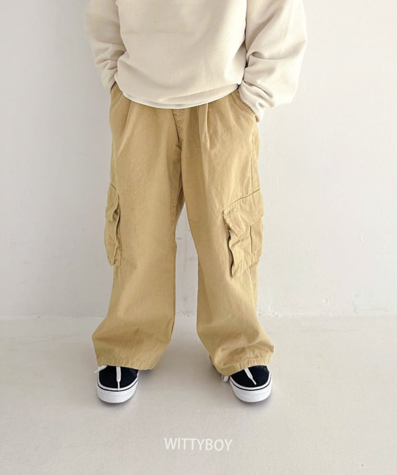 Witty Boy - Korean Children Fashion - #stylishchildhood - Street Cargo Pants - 4
