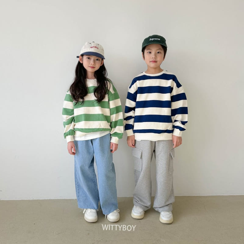 Witty Boy - Korean Children Fashion - #childofig - Fuzzy Cargo Pants - 7