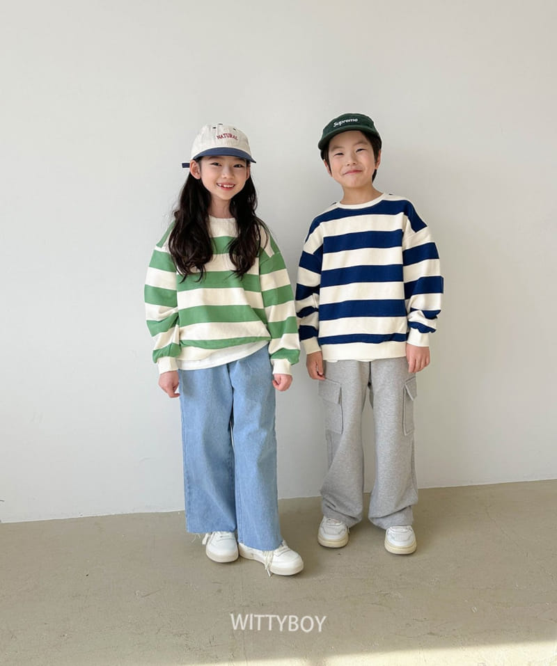 Witty Boy - Korean Children Fashion - #childofig - Fuzzy Cargo Pants - 8