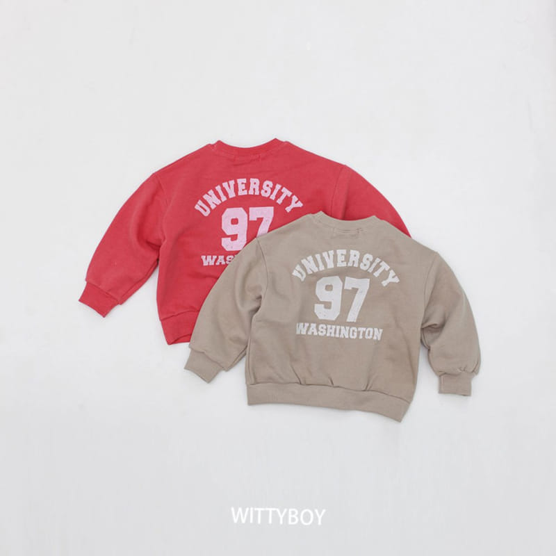 Witty Boy - Korean Children Fashion - #childofig - Washington Sweatshirt - 3
