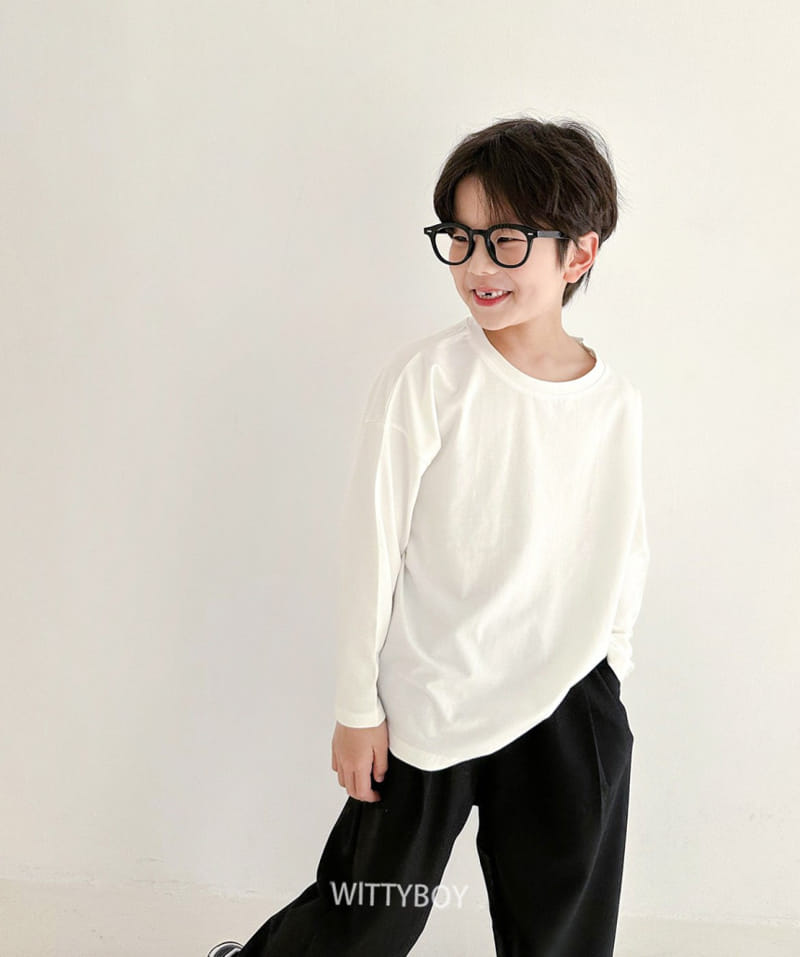 Witty Boy - Korean Children Fashion - #childofig - Roy Span Tee - 6