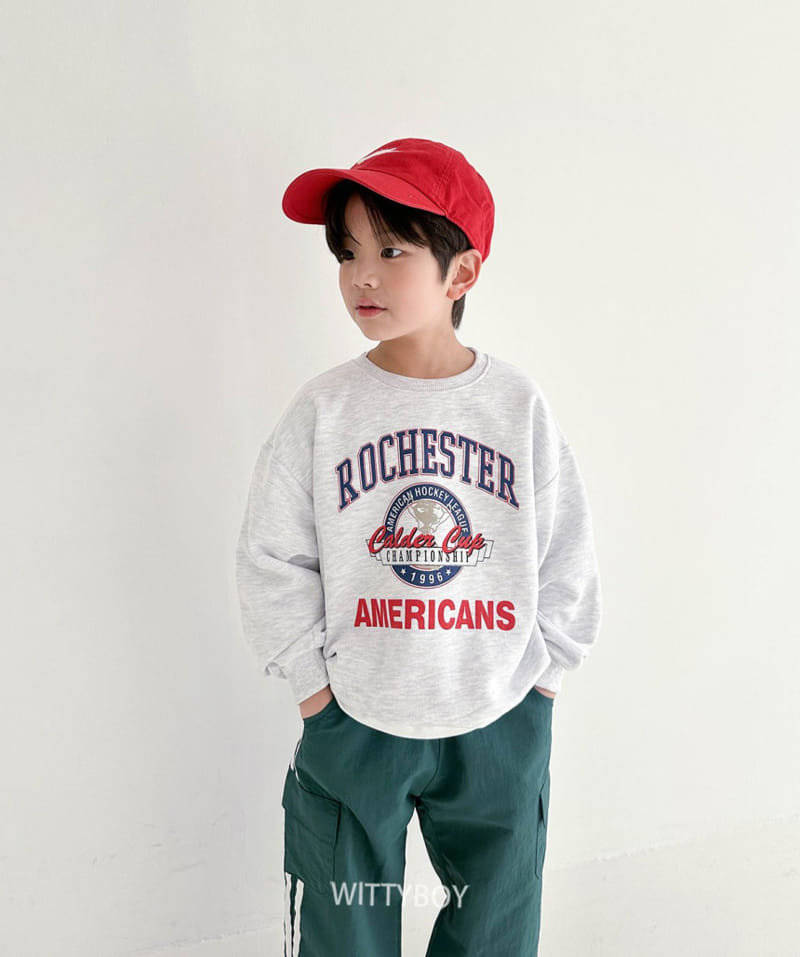 Witty Boy - Korean Children Fashion - #prettylittlegirls - Rochester Sweatshirt - 4