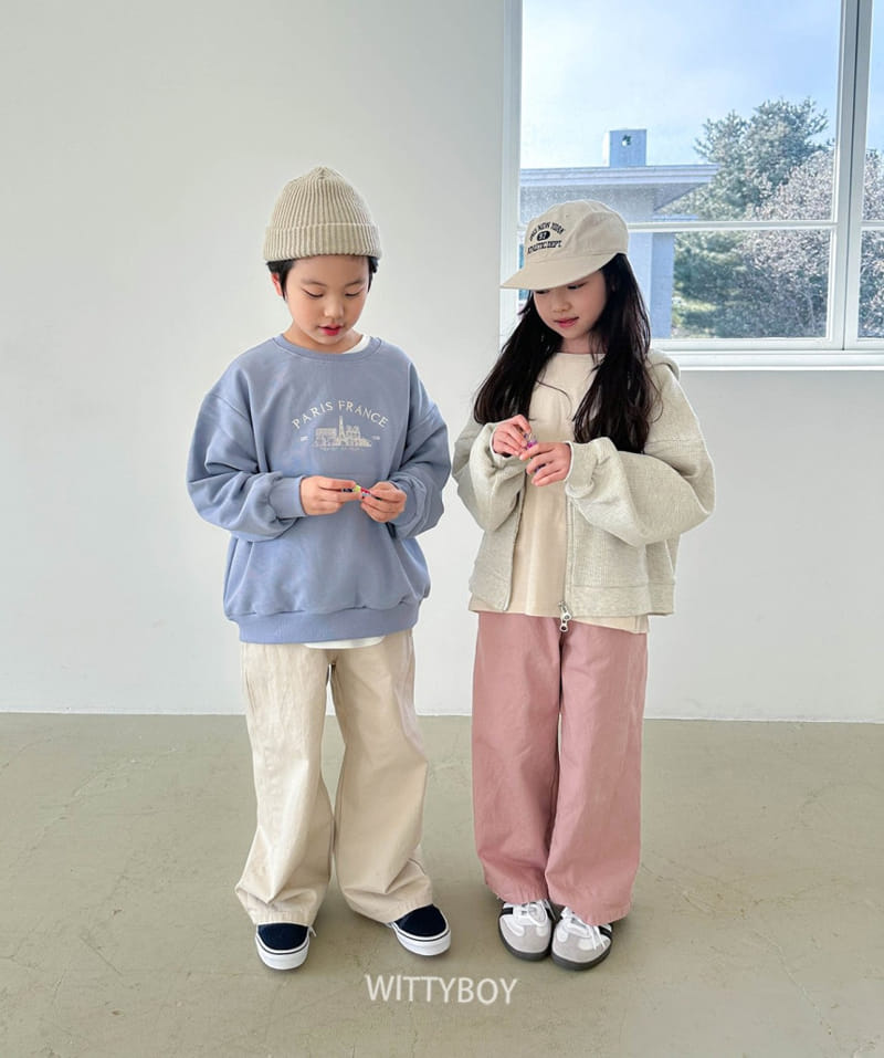Witty Boy - Korean Children Fashion - #childofig - Murphy Wide Pants - 3