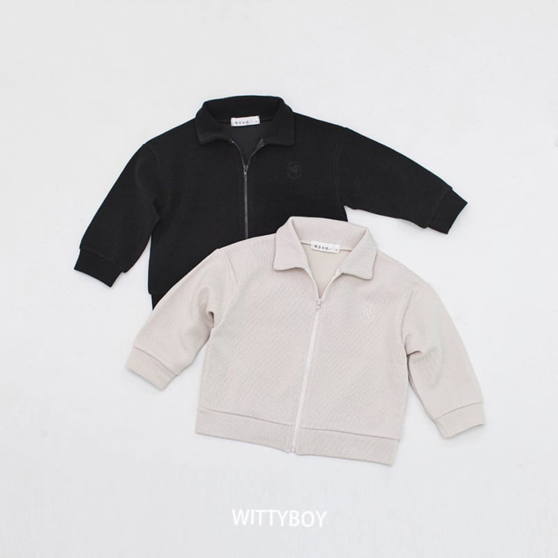 Witty Boy - Korean Children Fashion - #childofig - Mode Zip Up