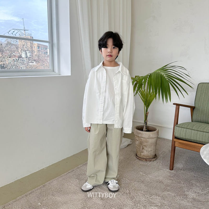 Witty Boy - Korean Children Fashion - #childrensboutique - Tami Over Shirt - 11
