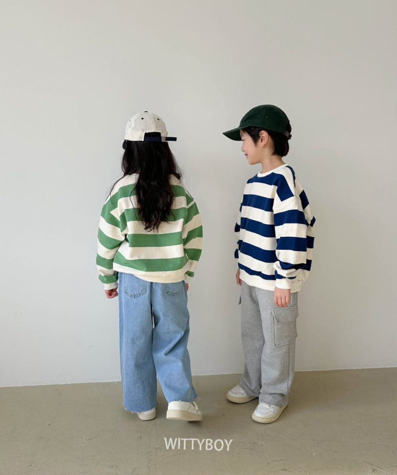 Witty Boy - Korean Children Fashion - #childrensboutique - Fuzzy Cargo Pants - 9