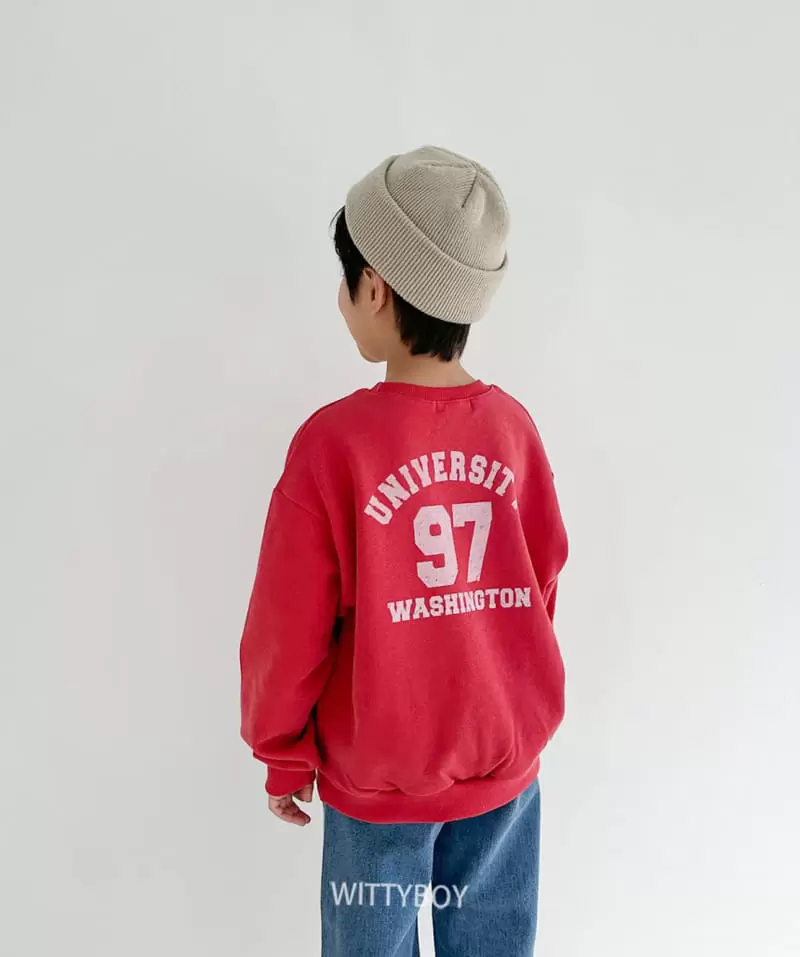 Witty Boy - Korean Children Fashion - #childrensboutique - Washington Sweatshirt - 5