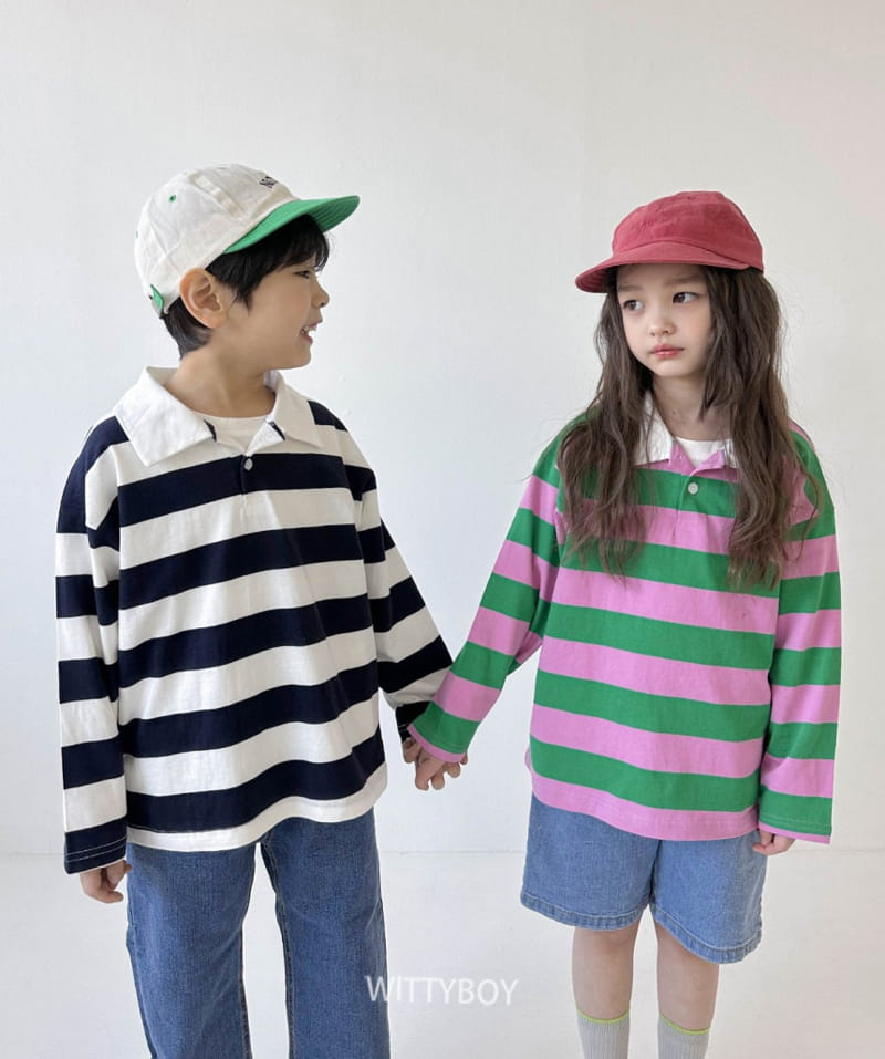 Witty Boy - Korean Children Fashion - #childrensboutique - Monaco Linen Tee - 3