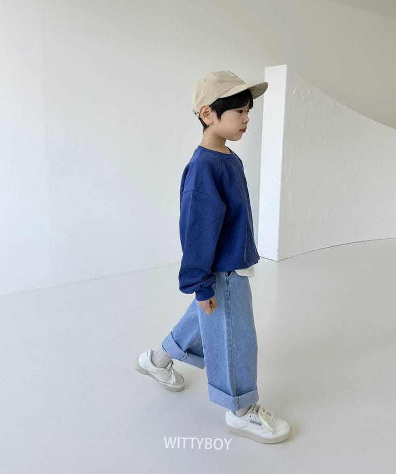Witty Boy - Korean Children Fashion - #childrensboutique - like Washing Denim - 11