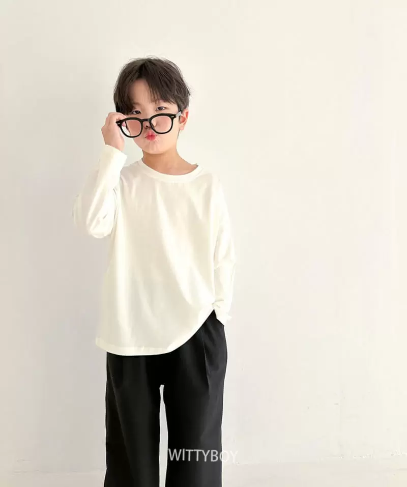 Witty Boy - Korean Children Fashion - #childrensboutique - Roy Span Tee - 7