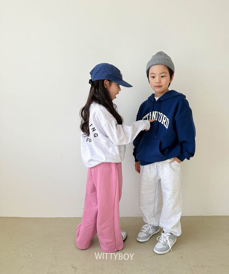 Witty Boy - Korean Children Fashion - #designkidswear - Stanford Hoody Tee - 8