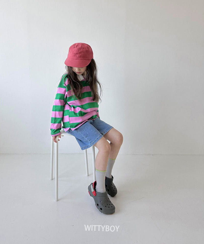 Witty Boy - Korean Children Fashion - #childrensboutique - Monaco Linen Tee - 4