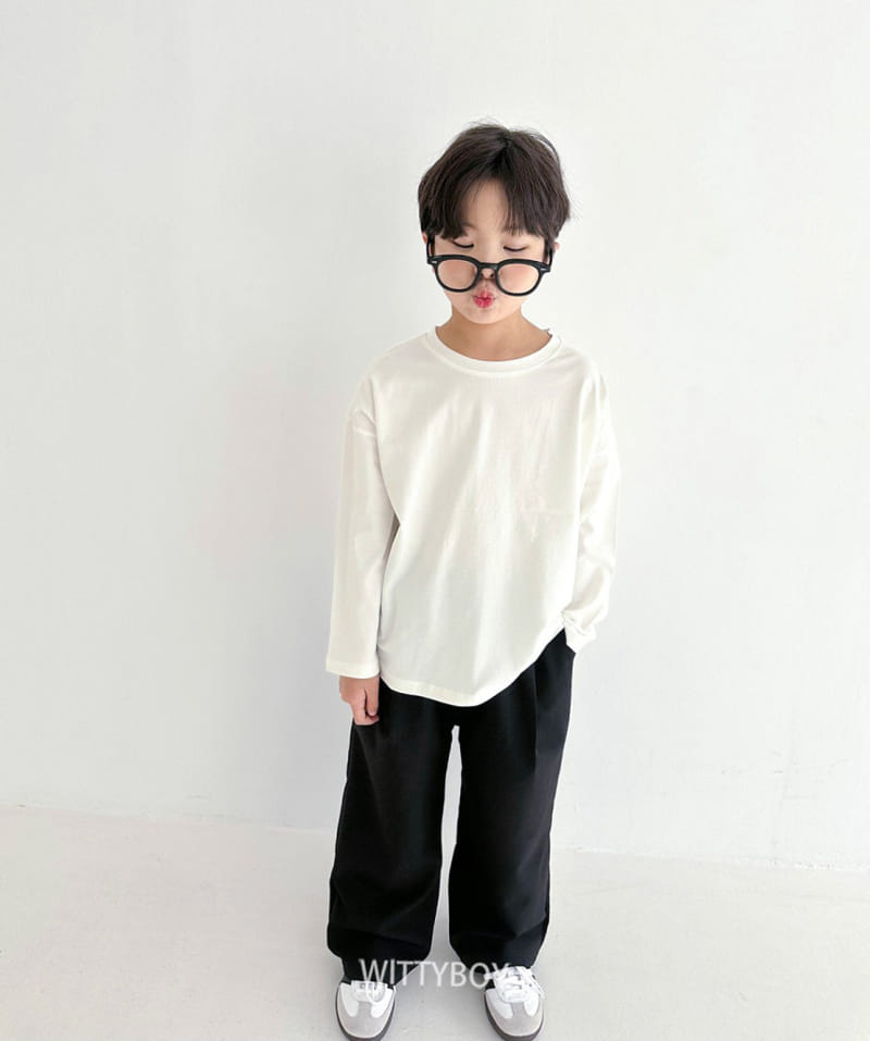 Witty Boy - Korean Children Fashion - #designkidswear - Roy Span Tee - 8