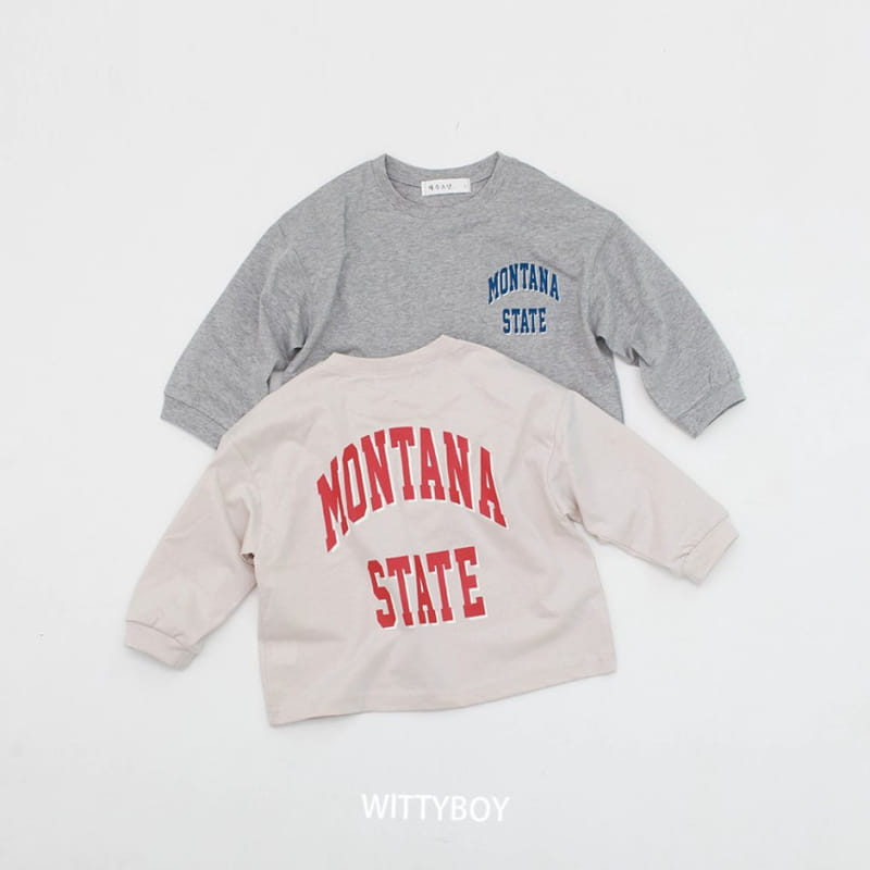 Witty Boy - Korean Children Fashion - #designkidswear - Montana Tee