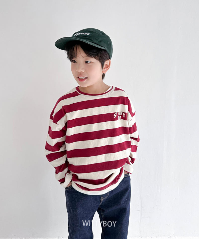Witty Boy - Korean Children Fashion - #discoveringself - Stan ST Tee - 10