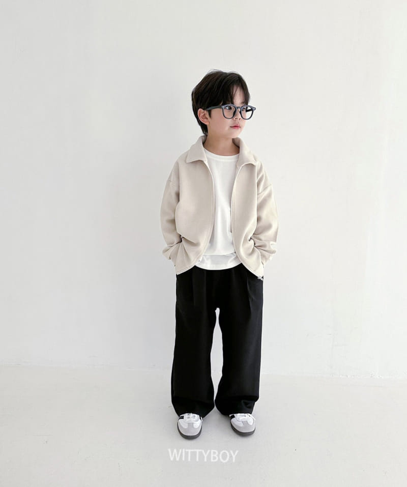 Witty Boy - Korean Children Fashion - #discoveringself - Roy Span Tee - 9