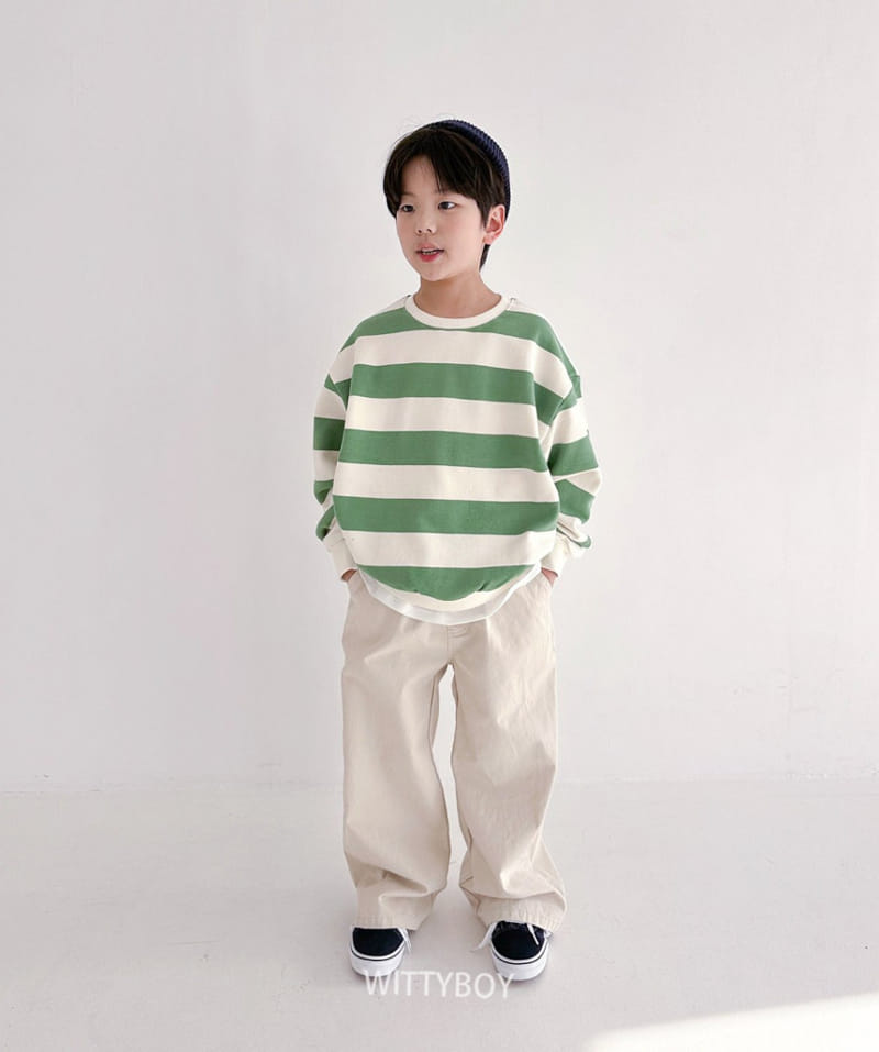 Witty Boy - Korean Children Fashion - #discoveringself - Murphy Wide Pants - 6