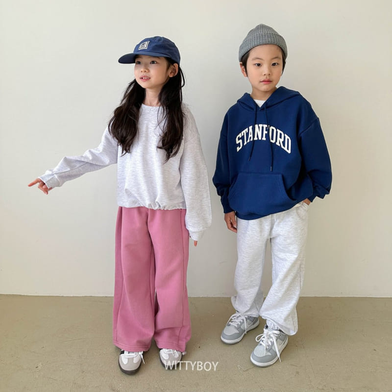 Witty Boy - Korean Children Fashion - #fashionkids - Stanford Hoody Tee - 10