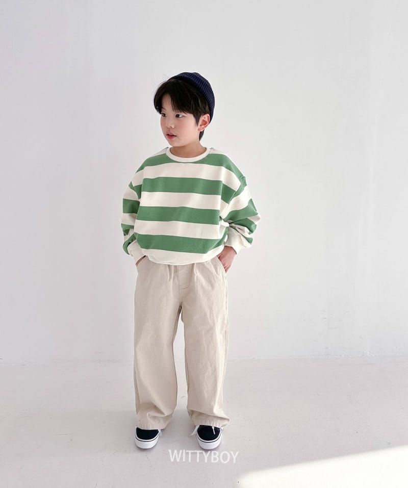Witty Boy - Korean Children Fashion - #fashionkids - Murphy Wide Pants - 7