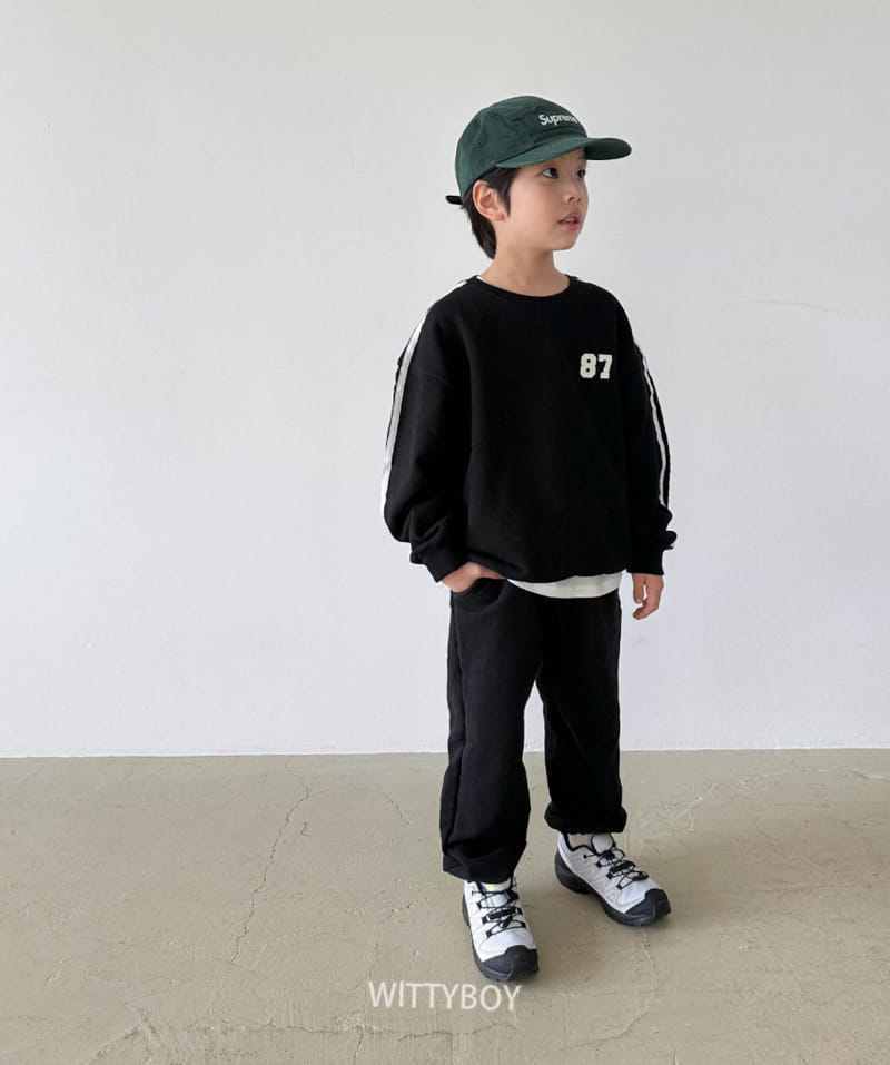 Witty Boy - Korean Children Fashion - #kidsshorts - Addy Jogger Pants - 6