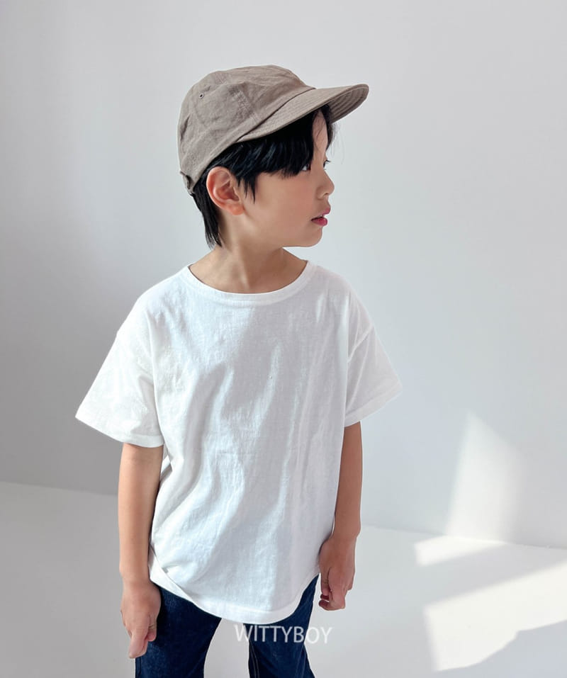 Witty Boy - Korean Children Fashion - #kidsshorts - Monaco Linen Tee - 7