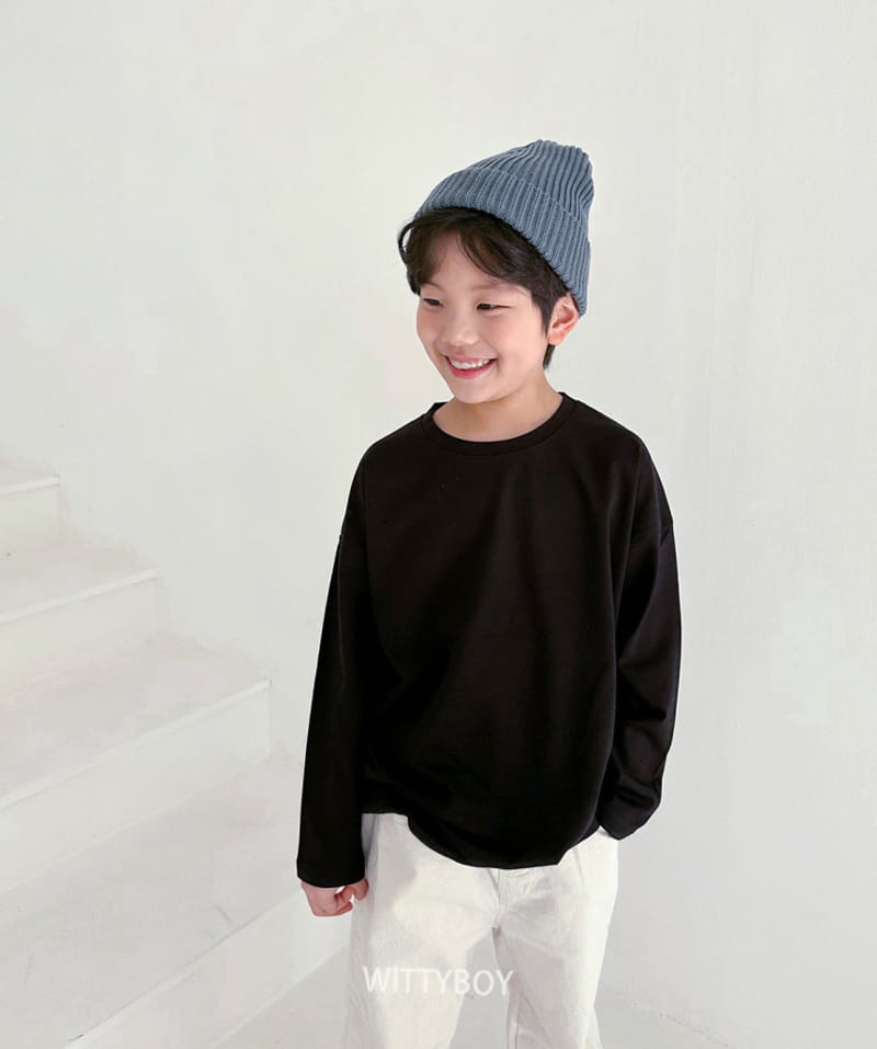 Witty Boy - Korean Children Fashion - #kidsshorts - Roy Span Tee - 11