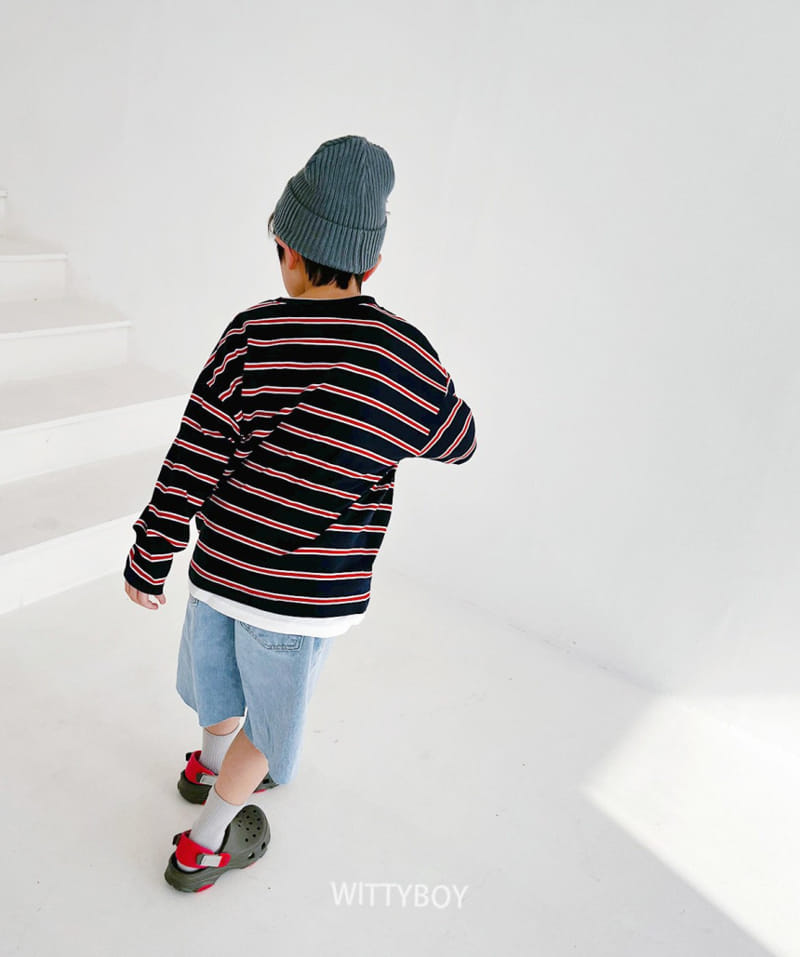 Witty Boy - Korean Children Fashion - #kidsshorts - Memory ST Tee - 7