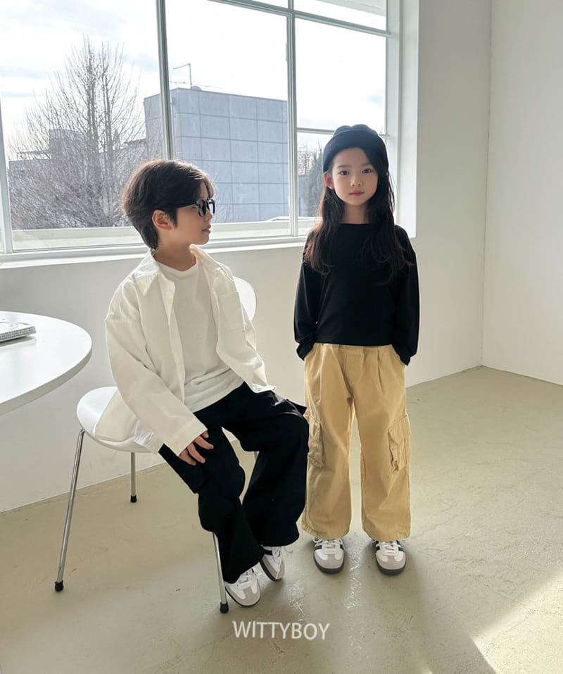 Witty Boy - Korean Children Fashion - #kidsstore - Street Cargo Pants - 10