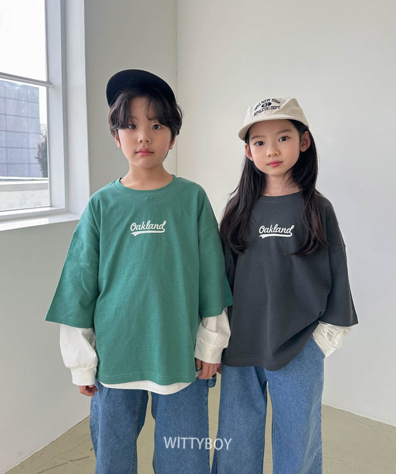 Witty Boy - Korean Children Fashion - #kidsshorts - Auckland Tee - 4