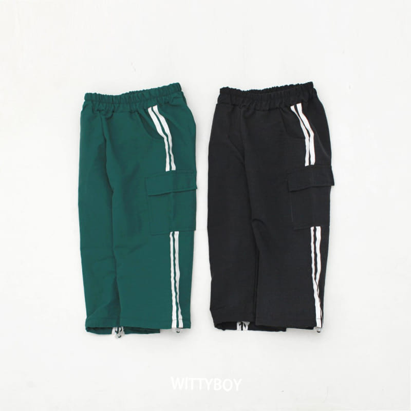 Witty Boy - Korean Children Fashion - #kidsstore - Ruff Cargo Pants