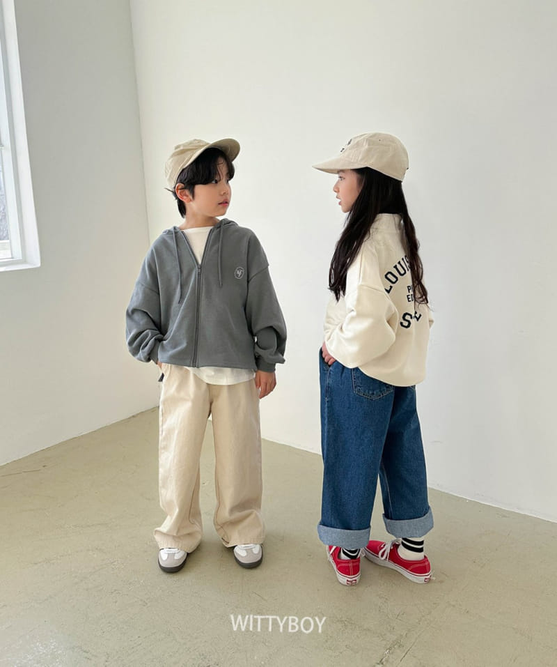 Witty Boy - Korean Children Fashion - #kidsstore - Murphy Wide Pants - 9