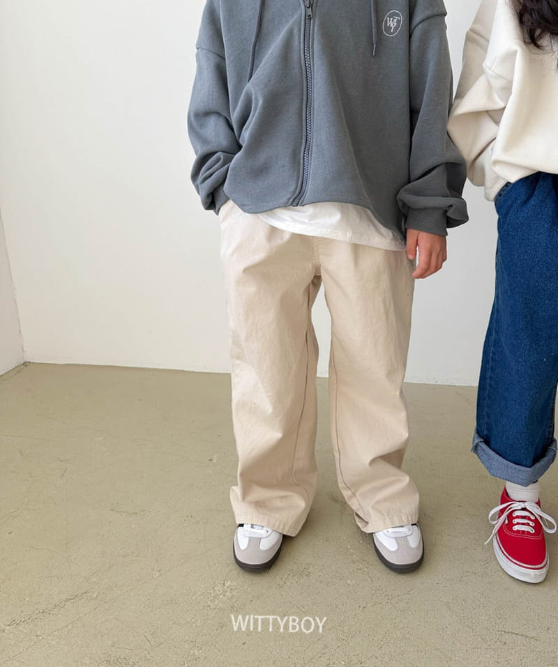 Witty Boy - Korean Children Fashion - #kidzfashiontrend - Murphy Wide Pants - 10
