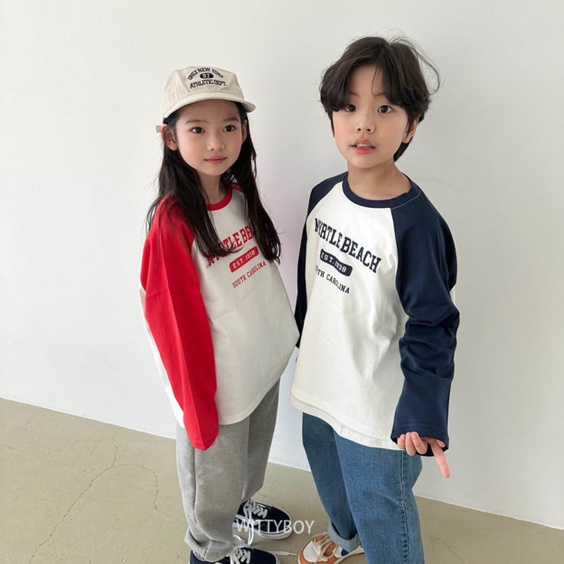 Witty Boy - Korean Children Fashion - #kidzfashiontrend - Mystic Raglan Tee - 5