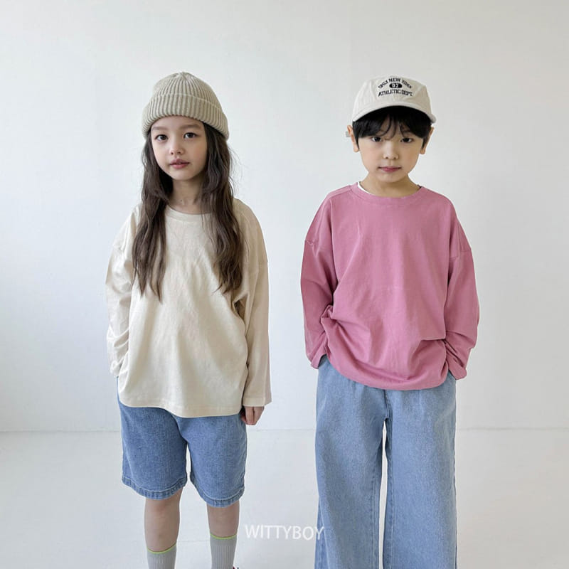 Witty Boy - Korean Children Fashion - #kidsstore - Vanilla Tee - 4