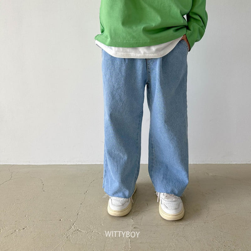 Witty Boy - Korean Children Fashion - #littlefashionista - like Washing Denim - 5