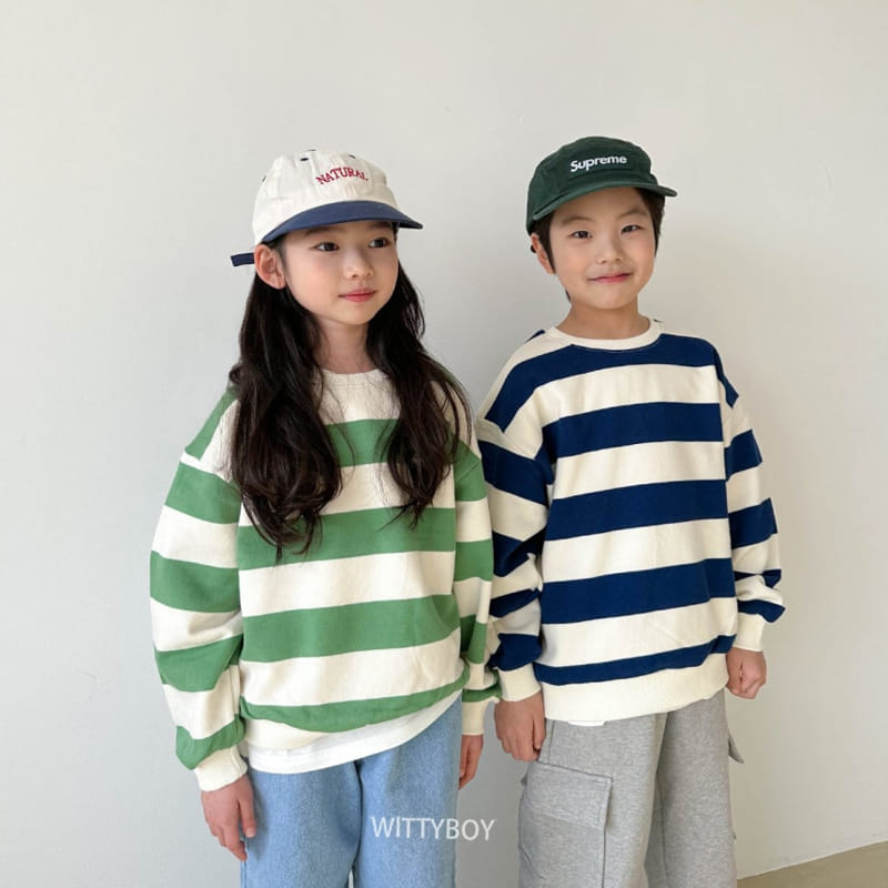 Witty Boy - Korean Children Fashion - #littlefashionista - Lauren Sweatshirt - 2