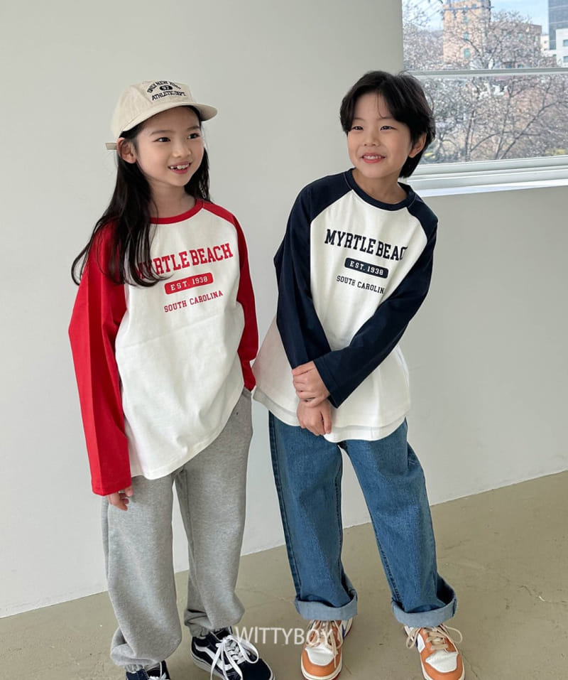 Witty Boy - Korean Children Fashion - #littlefashionista - Mystic Raglan Tee - 7