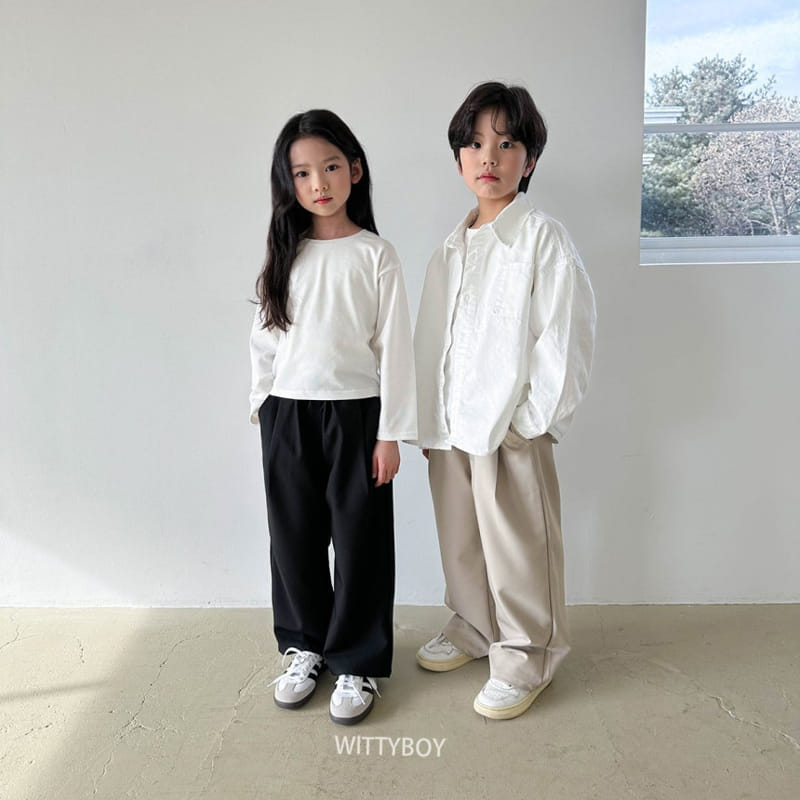 Witty Boy - Korean Children Fashion - #littlefashionista - Butter Slacks - 5
