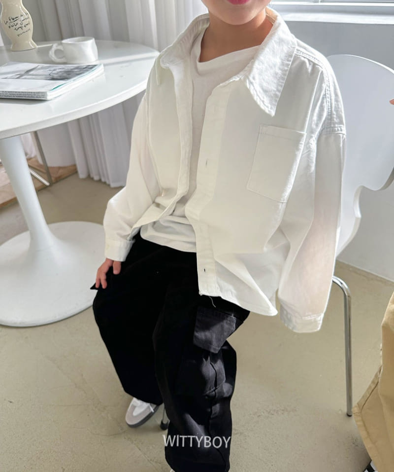 Witty Boy - Korean Children Fashion - #magicofchildhood - Tami Over Shirt - 6