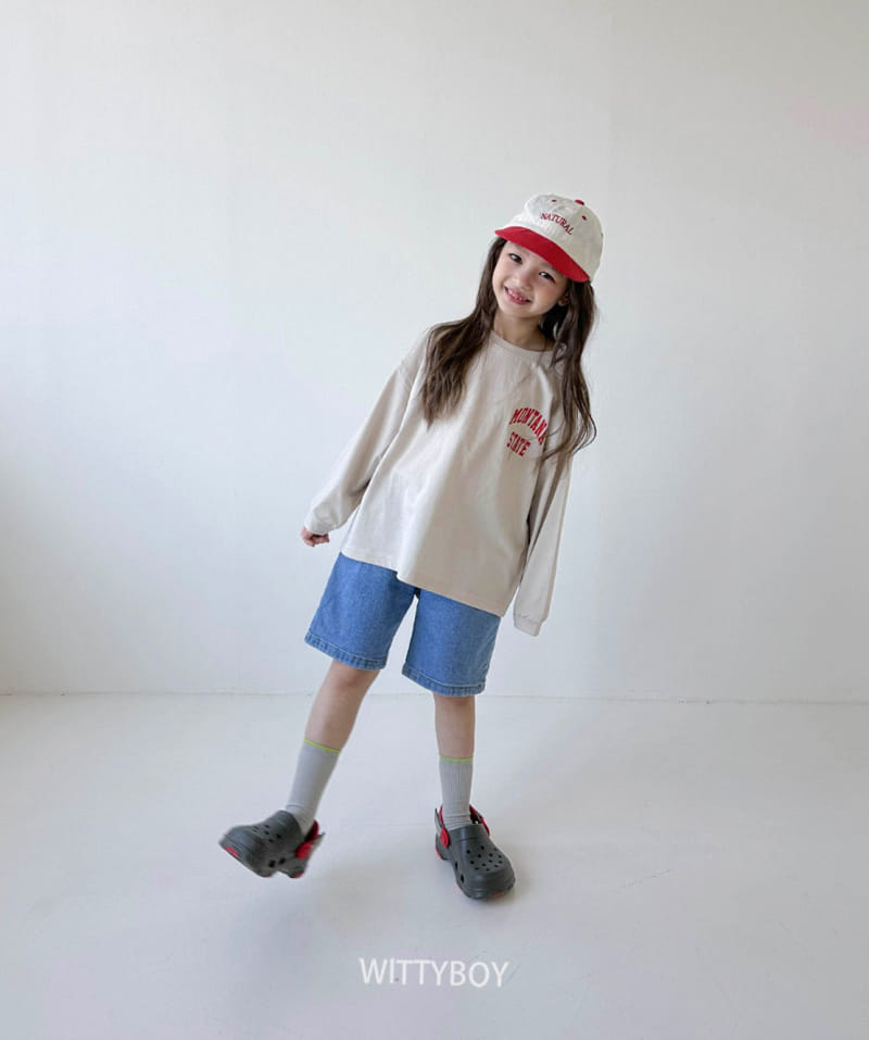 Witty Boy - Korean Children Fashion - #magicofchildhood - Natural Embroidery Cap - 10