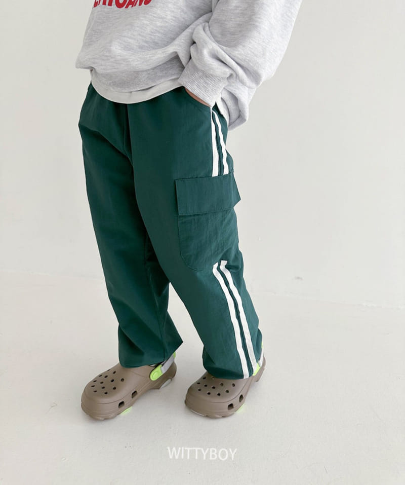 Witty Boy - Korean Children Fashion - #magicofchildhood - Ruff Cargo Pants - 5