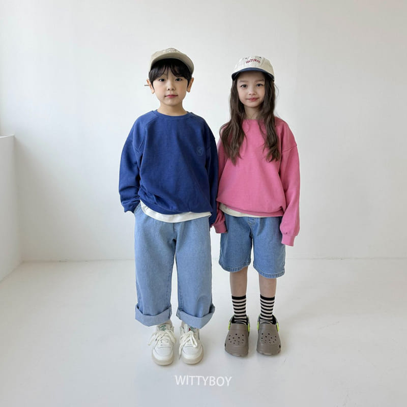 Witty Boy - Korean Children Fashion - #littlefashionista - Log Sweatshirt - 4