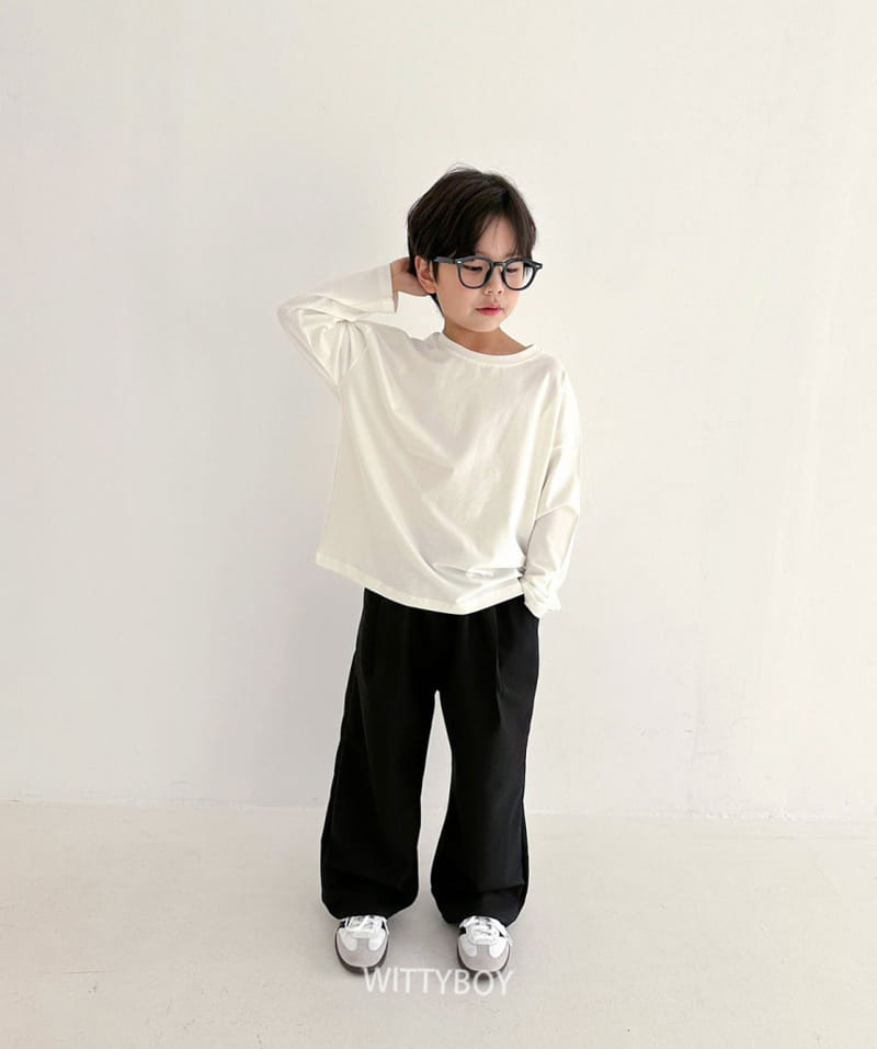 Witty Boy - Korean Children Fashion - #magicofchildhood - Roy Span Tee - 2