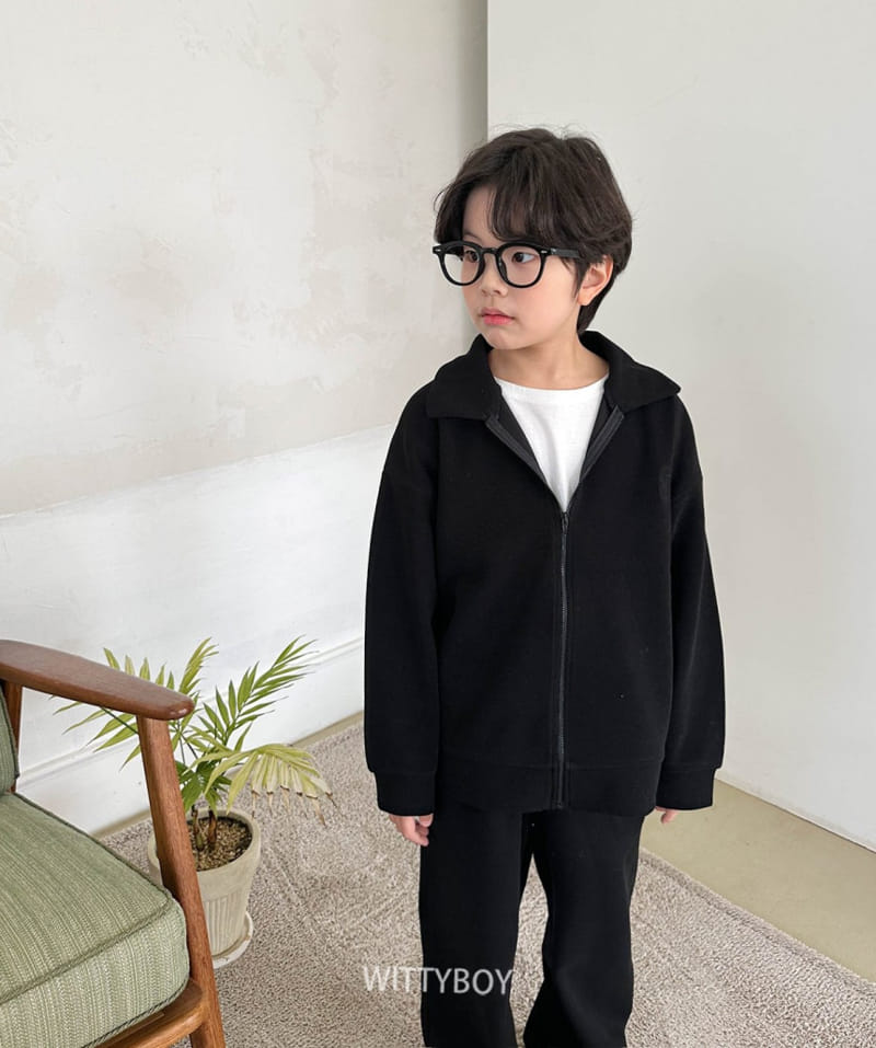Witty Boy - Korean Children Fashion - #magicofchildhood - Mode Zip Up - 11