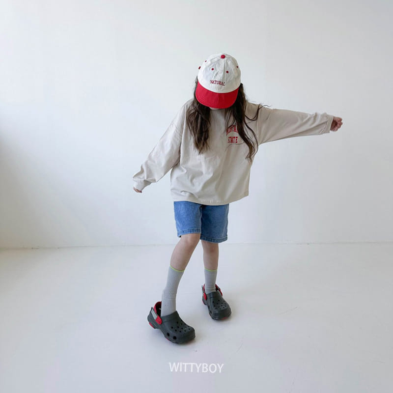 Witty Boy - Korean Children Fashion - #minifashionista - Natural Embroidery Cap - 11