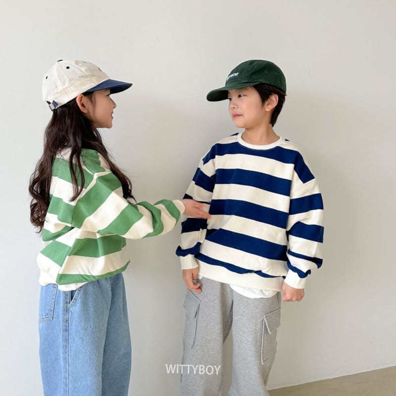 Witty Boy - Korean Children Fashion - #magicofchildhood - Lauren Sweatshirt - 4