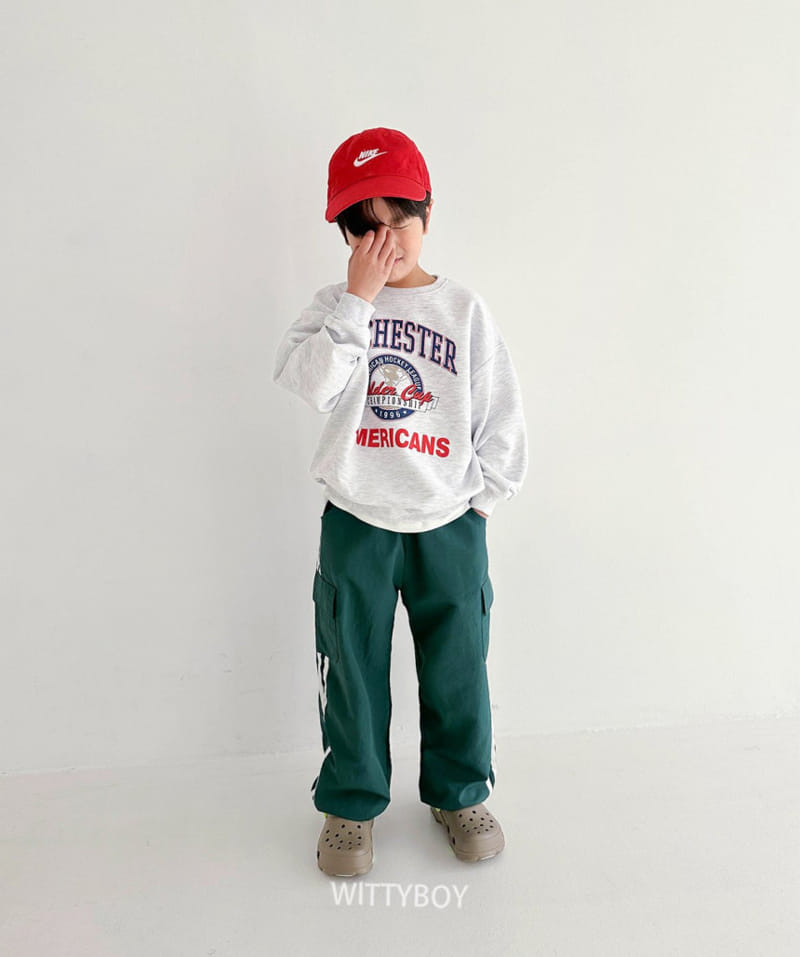 Witty Boy - Korean Children Fashion - #minifashionista - Rochester Sweatshirt - 2