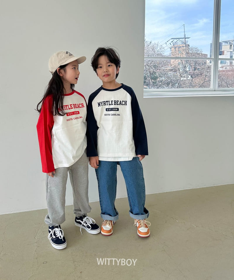 Witty Boy - Korean Children Fashion - #minifashionista - Mystic Raglan Tee - 9